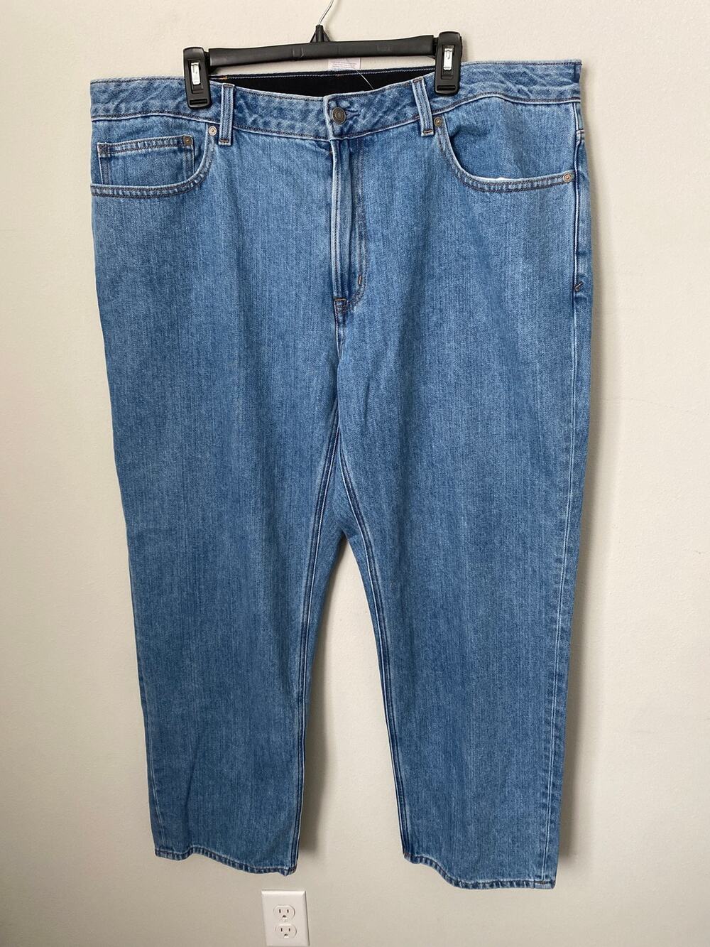 New Lands' End Classic Fit Jeans Big & Tall Mens 42x30 Straight Leg Denim